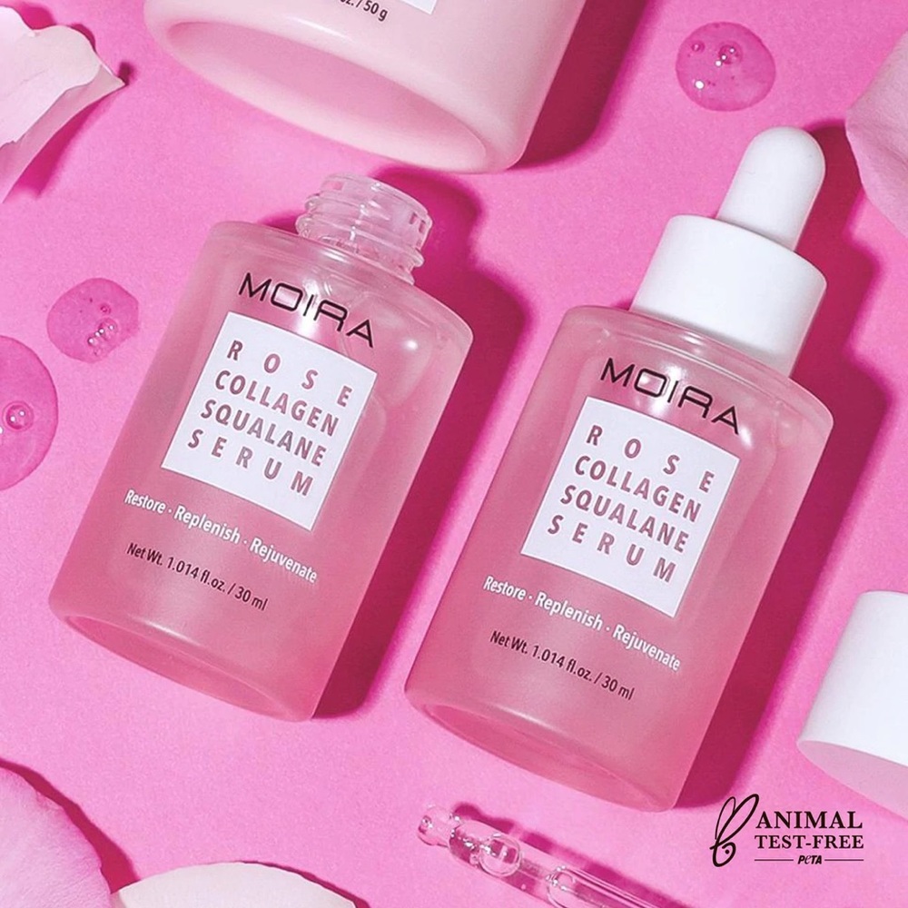 Rose Collagen Squalane Serum by Moira Cosmetics